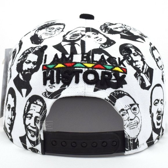 Red Black History Makers Snapback Hat Cap  Bla… - Picture 4 of 6